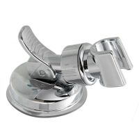 Powerful Suction Cup Shower Bracket Base Bathroom Plastic Adjustable Wall Suction Shower Nozzle Fixed Wall Rack