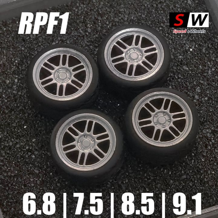 yf-1-64-alloy-wheel-rubber-tires-rpf1-6-8mm-7-5mm-8-0mm-8-5mm-racing-vehicle-toys-cars-for-hot-wheel-matchbox-domeka-tomy-1-64-car