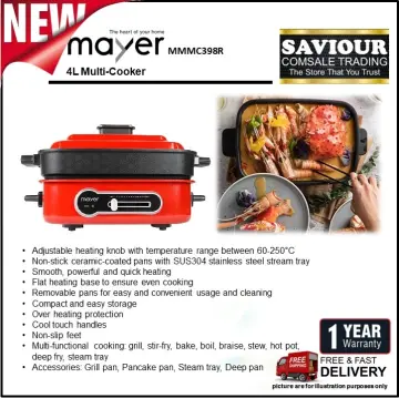 Mayer electric multi cooker 4l review hot sale