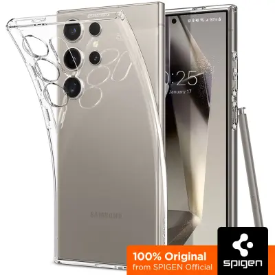 SPIGEN เคสสำหรับรุ่น Galaxy S24 [Liquid Crystal] เคสTPUใสแบบนิ่ม ป้องกันไม่เปลี่ยนเป็นสีเหลืองง่าย / เคส Samsung Galaxy S24 Ultra / เคส Samsung Galaxy S24 Plus / เคส Samsung Galaxy S24