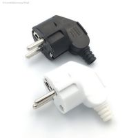 Eu AC Power Adapter Socket 16A 250V Connector Cable Electrical Plug White Black Male Converter Adaptor Detachable Plug