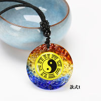 Authentic quality Taoist Fengshui อุปกรณ์มายากลจี้สร้อยคอเคลือบสีพร้อมจี้รูปซุบซิบสำหรับชายและหญิงทิเบตพระพุทธรูปเนปาล