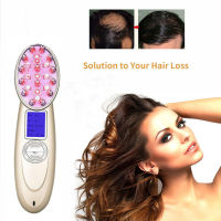 Hair Growth Comb Loss Treatment Regrowth แปรงนวดไฟฟ้าพร้อม Energy Light ส่งเสริมผมหนา &amp; Strengthening regrowth-ทุกวัน Home Use