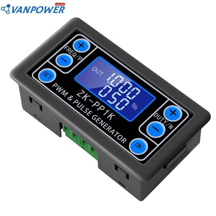 PWM Pulse Frequency Generator Dual Mode Square Wave Generator LCD