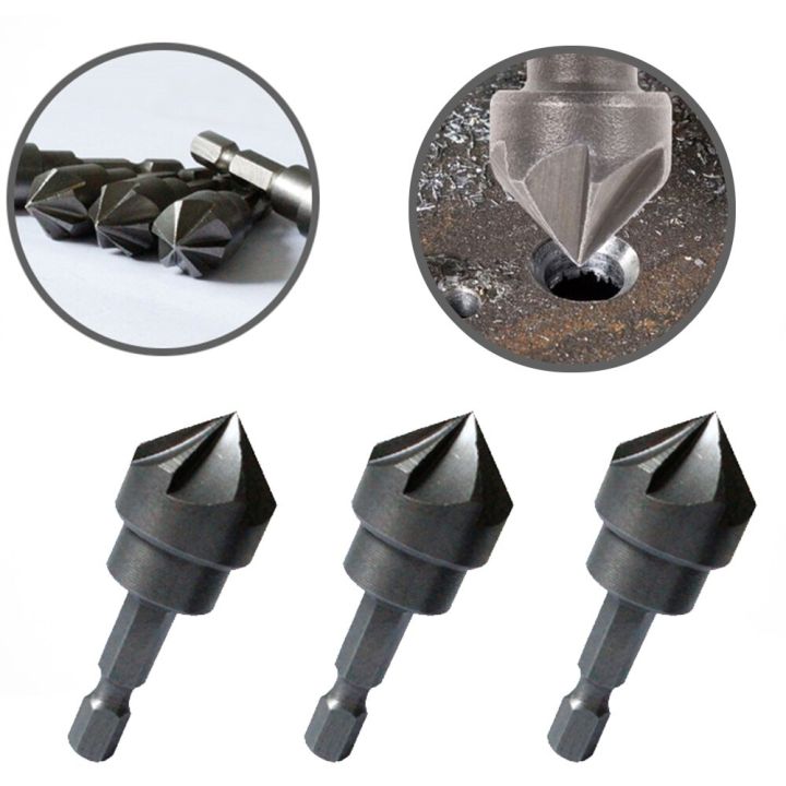 hh-ddpj1pc-90-degree-countersink-drill-chamfer-bit-1-4-hex-shank-carpentry-woodworking-angle-point-bevel-cutting-cutter-remove-bur