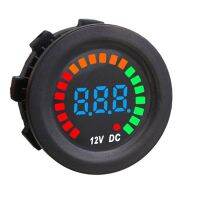 【CW】 LED Digital Display DC 12V Battery Capacity Meter Color Screen Voltmeter for Universal Car Motorcycle Bus