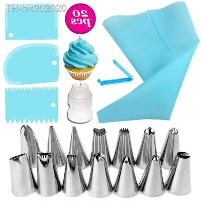 ✑ Nozzles for Cakes Pastry Equipment Tools Accessories Bag for Weaving Socket Professional Confectionery Stainless Pocket A Sleeve