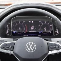 ฟิล์มกระจกเทมเปอร์สำหรับ Volkswagen Tiguan 2021 2022 8นิ้วแผงหน้าปัดปกป้องหน้าจอนำทาง Gps ในรถยนต์