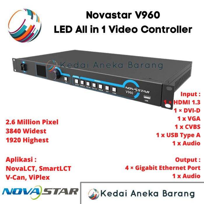 Novastar V960 LED Video Processor Videotron Controller Sending Box ...