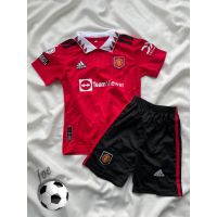 ยอดนิยม ชุดบอลเด็ก Manc. United (Red) เสื้อบอลและกางเกงบอลเด็ก ปี 2022-2023 ใหม่ล่าสุด