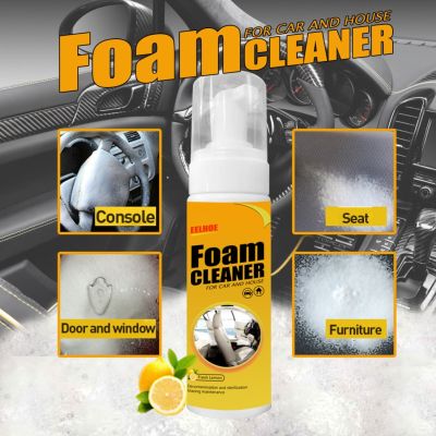 【hot】 30ml/100ml Foam Cleaner Spray Multi-purpose Anti-aging Protection Automotive Cleaning Tools for Car Interiors