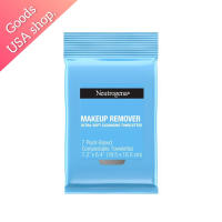 Neutrogena Makeup Remover Wipes and Face Cleansing Towelettes แผ่นเช็ดเครื่องสำอางค์ ทำความสะอาดผิว บรรจุ 25 แผ่น