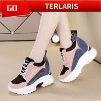 .❤?Ready Stock? ️️️️️️️️️️️️️️️️️️️ kasut jalan wanita sport murah sepatu Kasut sukan musim panas baru gaya Korea kasual tebal berseluar dalam meningkatkan ayah pelajar peremp