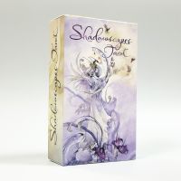 【Study the folder well】 12x7เซนติเมตรขนาดใหญ่ Shadowscapes ไพ่ทาโรต์ดาดฟ้าทำนายโชคชะตาหลายการ์ดเกมกระดานเกมของเล่นที่มีคู่มือ Oracle การ์ด