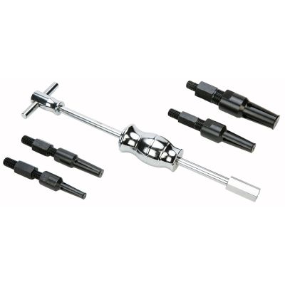 5pcs Blind Hole Inner Bearing Puller Remover Set Slide Hammer Extractor Tool Kit