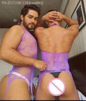 【CW】☒  Men Hot Crotch Sex Costumes Mesh Pantyhos Bodysuit Intimate Porno Elastic Stockings