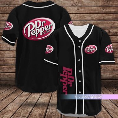 Dr Pepper Baseball Jersey, Dr Pepper Jersey Shirt, Dr Pepper Shirt, Dr Pepper Gift, Drinking Lover Gift, Baseball