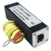 POE 1000M Network Protector Network Protector RJ45 Gigabit Ethernet Protection Device Arrester