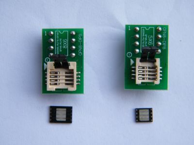 QFN8 /WSON8/MLF8/MLP8/DFN8 TO DIP8 universal two-in-one socket/adapter for both 6*5MM and 8*6MM chips Calculators