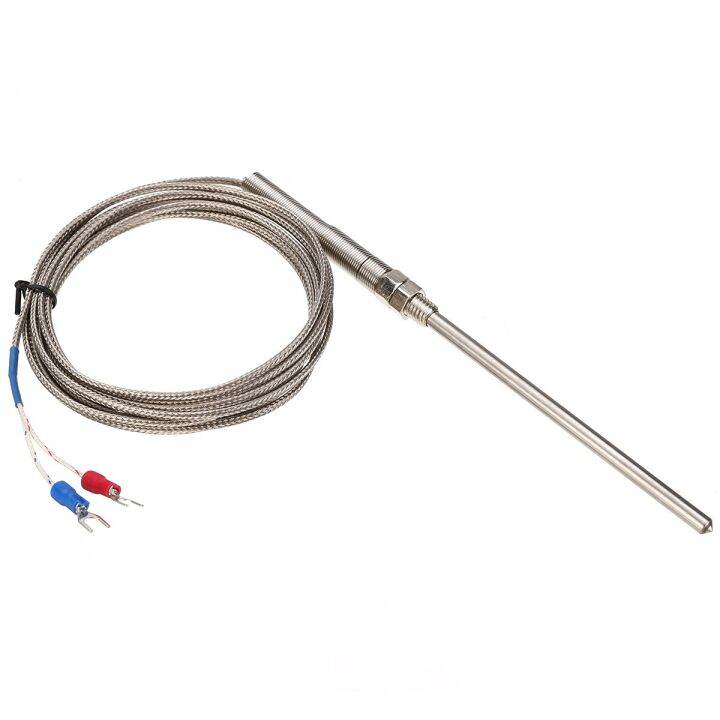 Stainless Steel High Temperature Mayitr K type Thermocouple 0-400C ...