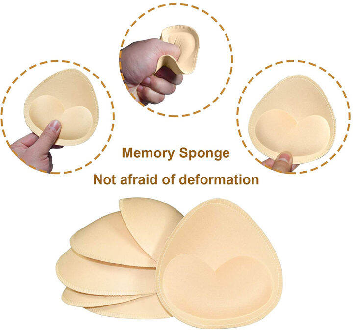 bra-pad-inserts-เปลี่ยนฟองน้ำเสริมบรา-women-s-comfy-แก้วน้ำสำหรับเล่นกีฬาสำหรับบราทรงสปอร์ตบราบิกินี่-เย็บ-amp-breathable