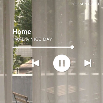 Play music - Have a nice day สติ๊กเกอร์ติดกระจก