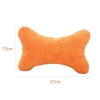 Car Seat Headrest Breathable Household Corduroy Bone Shaped Ergonomic Car Seat Pillow for Car Seat Cushions