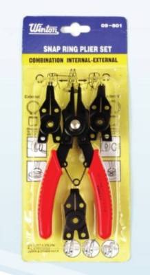 WINTON คีมหนีบ-ถ่างแหวน 4IN1 Snap Ring Plier Set แท้ สินค้าพร้อมส่ง