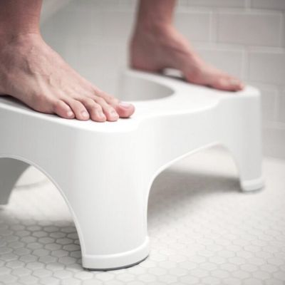 เก้าอี้วางเท้า สำหรับขับถ่าย แท่นวางเท้า ห้องน้ำ ที่นั่ง ที่วางเท้าสำหรับโถสุขภัณฑ์ Toilet Stool ช่วยให้ขับถ่ายได้ง่ายขึ้น kujiru