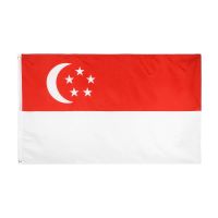 johnin 90X150cm Lion City SG SGP Republic of Singapore flag