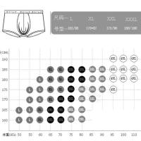 MUJI MUJI Japanese MUJI MUJI underwear mens mid-waist boxer seamless breathable cotton underwear 5-pack gift box