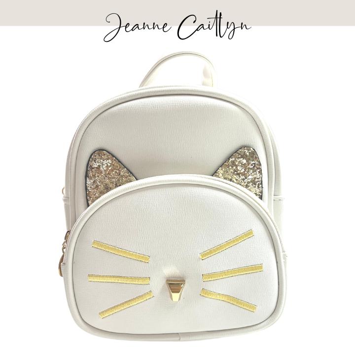 Jeanne Caitlyn Kids Classic Backpack - White | Lazada PH