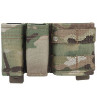 Tactifans 5.56 9mm 1+2 Side BY Side KYWI Shorty Magazine Pouch Fast MOLLE AR15 M4 G17 Imported Cordura 500d Maclice Clip Hunting