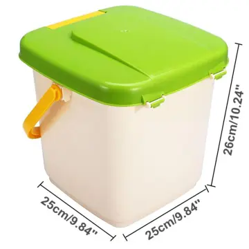 Exaco 0.8 Plastic Kitchen compost bin Composter in the Composters