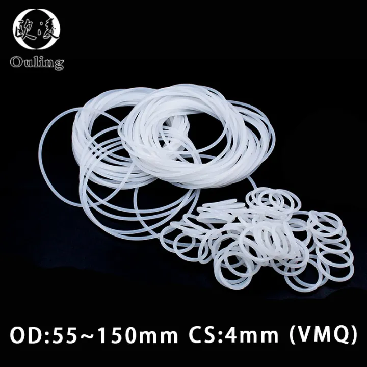 White rubber hot sale o rings