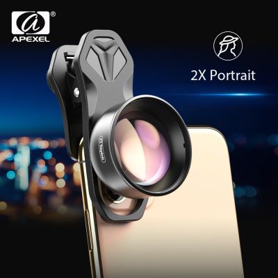 APEXEL HD 2X telescope lens 4K telephoto zoom phone camera lens CPL star filter for huawei Samsung all smartphone drop-shipping