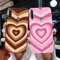 เคสหัวใจรักสำหรับ Oppo Realme 5 / 5i/5S/5Pro/6 / 6i / 6 Pro/C3เคสโทรศัพท์ยางซิลิโคนอ่อนนุ่มเคสกันกระแทก