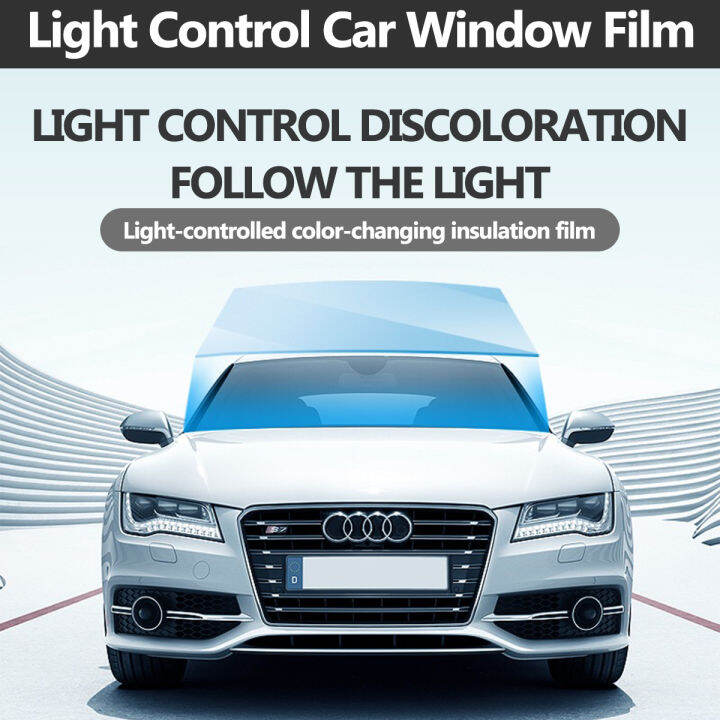 [50x300cm] Intelligent Light Control Color Changing Car Window Film