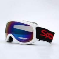 Childrens Ski Goggles Anti-fog UV400 Ski Glasses Single layer Girl Snow Eyewear Outdoor Sports Snowboard