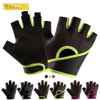 1 Pair Bike Gloves Cycling Gloves Biking Gloves for Men Women with Anti-SlipLight WeightNice FitHalf Finger Bicycle Gloves