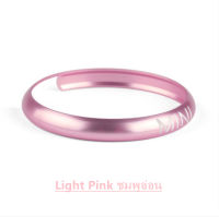 วงแหวนกรอบกุญแจ อลูมิเนียมรุ่น Gen2 R55/R56/R57/R58/R59/R60/R61 (LIGHT PINK สีขมพูอ่อน) R-Series Anodize Finish Aluminum Key Cover [สินค้าพร้อมส่ง]