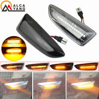 2Pcs รถ Led แบบไดนามิกด้านข้างไฟเลี้ยวสำหรับ Opel Astra J K Crossland X เครื่องราชอิสริยาภรณ์ B Zafira C Buick Regal