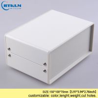 【YF】♙  iron enclosure diy instrument case electrical project housing pcb switch steel box 150x100x70mm IP54