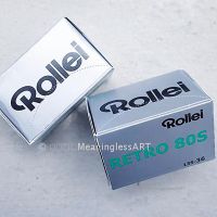 Rollei RETRO 80S สีดำและสีขาว135ฟิล์มกล้องลบ/ย้อนกลับ120ฟิล์มม้วน B &amp; W 35มม. 120 6X6 6X7 6X4.5 6X8 6X9 6X12ที่6x17