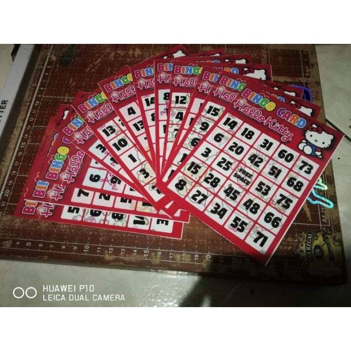 Hello Kitty Bingo Cards Lazada PH