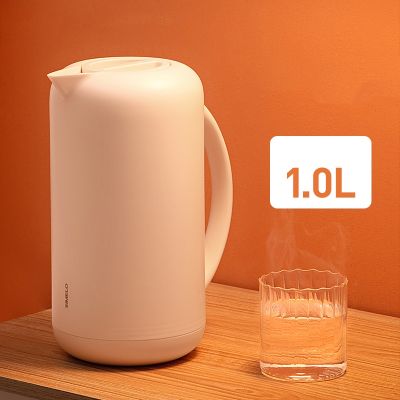 ◑﹍ Vacuum Thermos Jug Bottle Hot Water Insulated Titanium Thermos Bottle Portable Kettle Coffee Garrafa Termica Thermos For Water