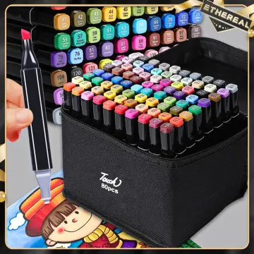 Set of two-sided markers touch lecai (48 colors)