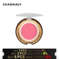 CHARMACY แป้งบลัชออนเนื้อแมทกันน้ำพาเล็ทปัดแก้มติดทนนาน4สีสำหรับแต่งหน้าบลัชออนเนื้อแก้มเนื้อครีมสำหรับใบหน้าผู้หญิง