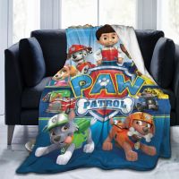 2023 in stock ↂ◎✎ Anti-Pilling Blanket Paw Patrol Pawsome Mini Flannel Decoration Gift Blanket Birthday Present，Contact the seller to customize the pattern for free