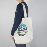 Patagonia Túi Vải Đeo Vai Khóa Ẩn Bằng Cotton Đơn Giản Và Tiện Lợi Phong